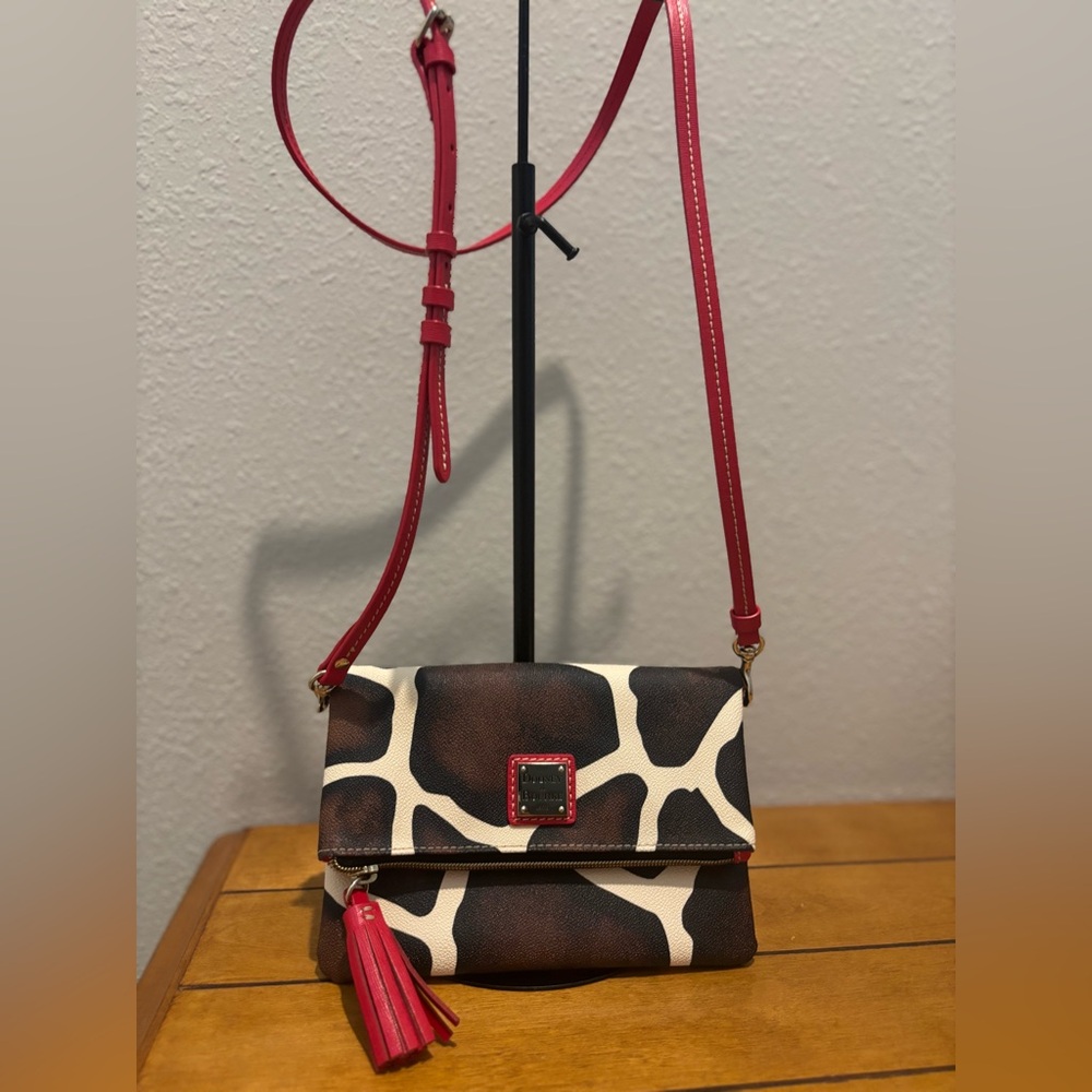 Serengeti Fold Over Zip Crossbody Cross Body Handbag